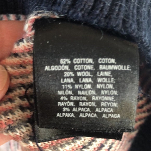 Anthropologie Moth Imperial Garden Cowl Neck Sweater Dress Tunic Womens Size S - Picture 11 of 14